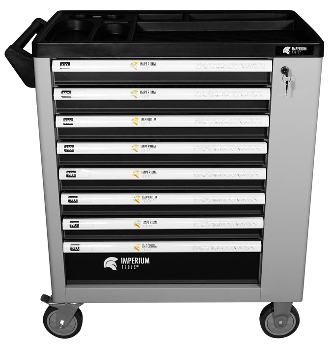 XXXL tool trolley filled with 8 drawers and foam inserts, workshop trolley CR-V