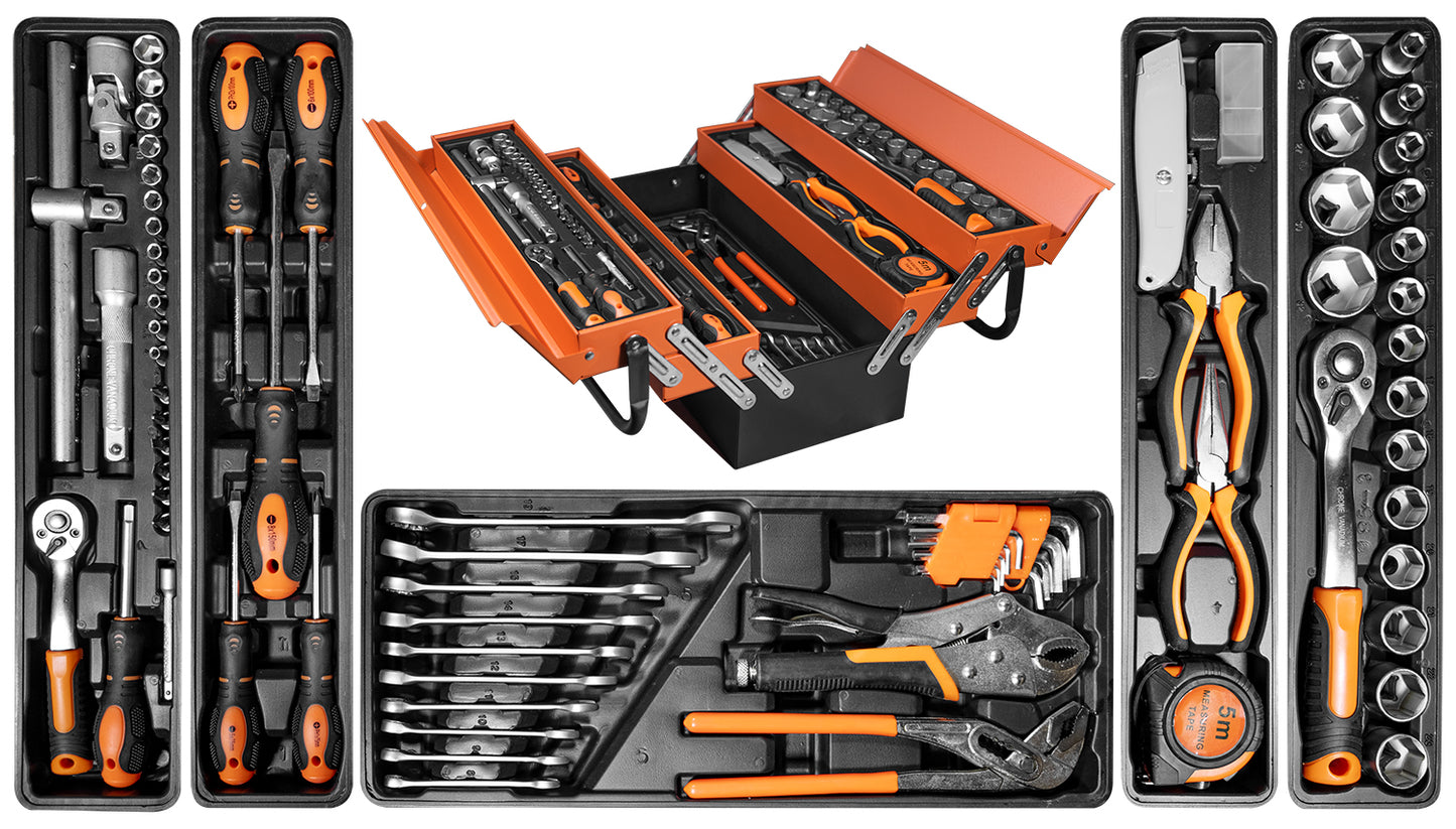 Koffer voller Werkzeuge