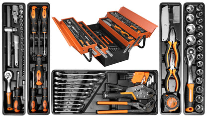 Koffer voller Werkzeuge