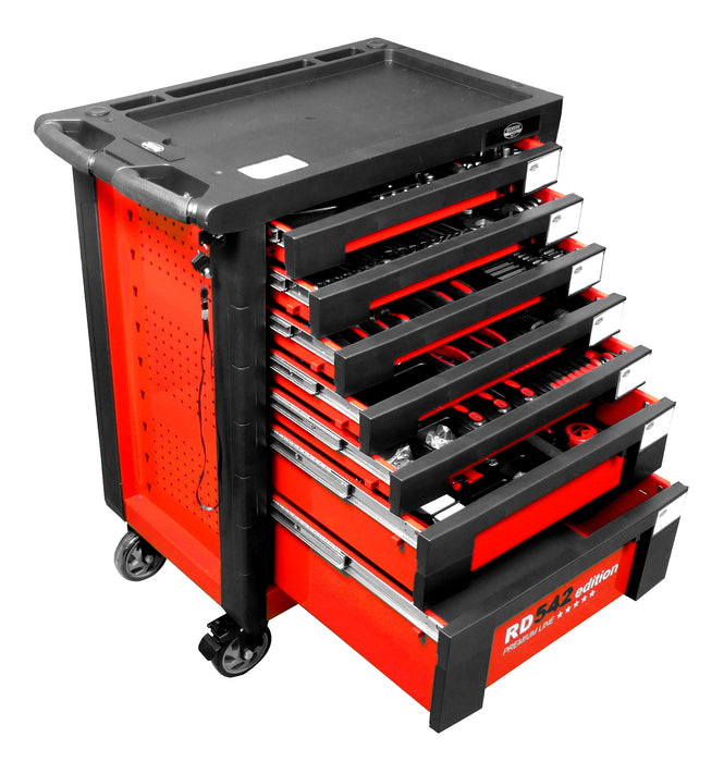 XXXL Werkstattwagen gefüllt Werkzeugwagen Werkzeugschrank Werkzeugkasten Toolbox