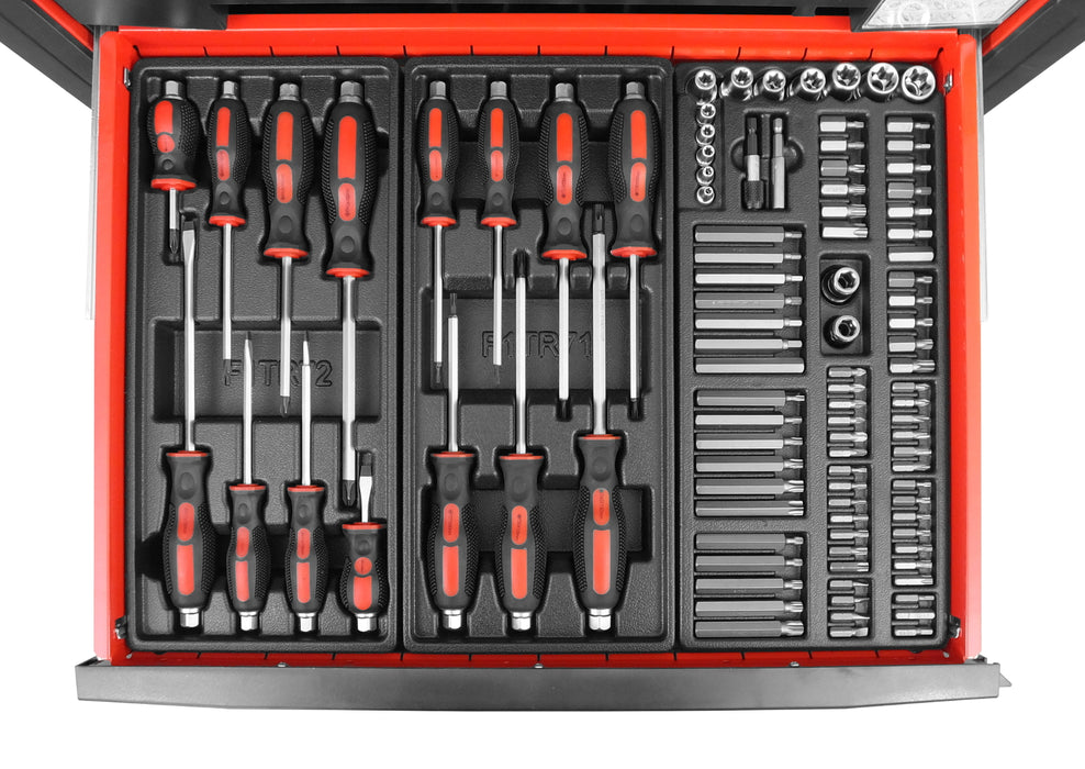 XXXL Werkstattwagen gefüllt Werkzeugwagen Werkzeugschrank Werkzeugkasten Toolbox