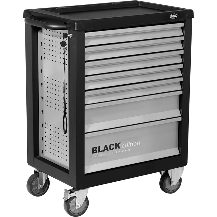 Workshop trolley 1714 pcs XXL tool trolley filled with tools ball bearing drawers