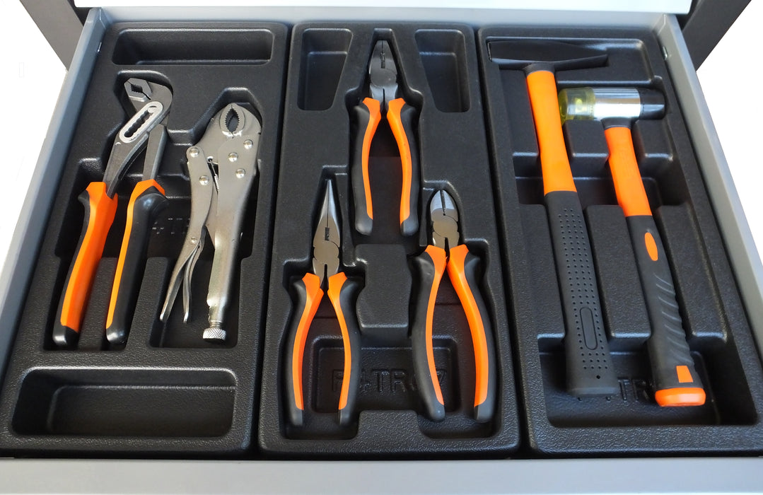 Carro de taller XXXL lleno de herramientas, armario de herramientas, carro de herramientas